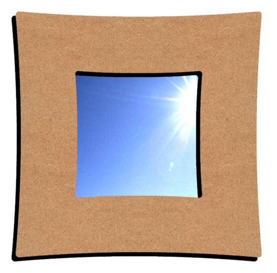 Carré Arrondi Miroir GF - n°176