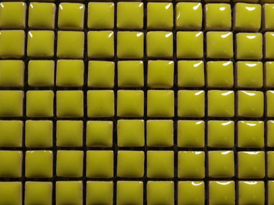 Micro Emaillée 9 x 9 mm n°17 Jaune Souffre, par 100g