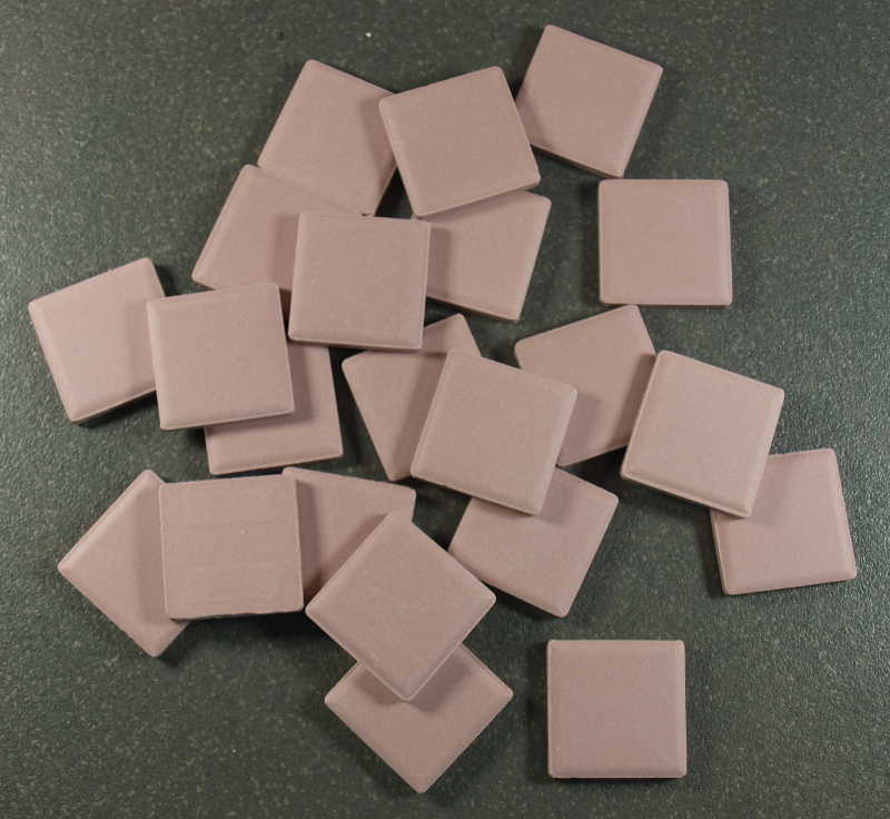 Grès Cérame Paray 2,4 x 2,4 cm - Rose