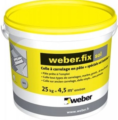 Weber.Fix Sol Gris 25 kg