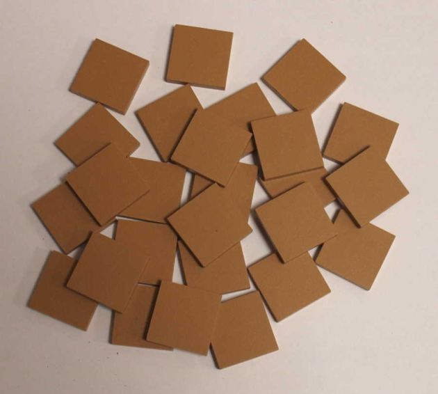 Gres Cerame 2 x 2 cm Caramel par 100g