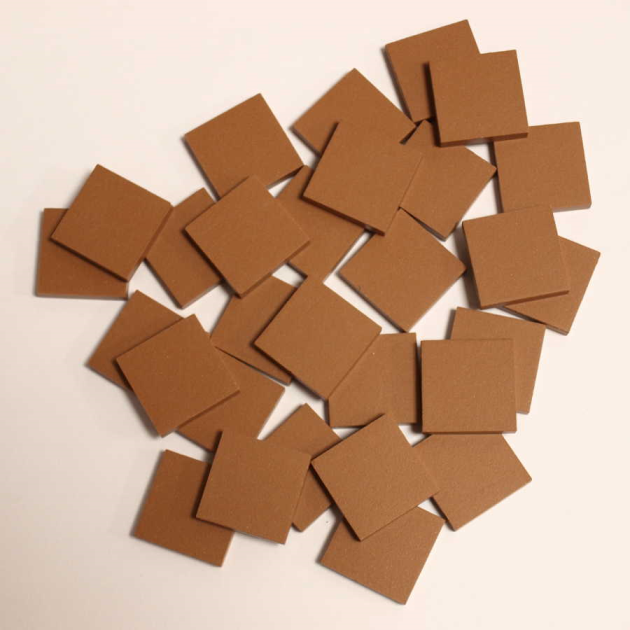 Gres Cerame 2 x 2 cm  Havane par 100g