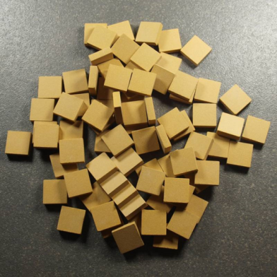 Grès Cérame Jaune, 1.2 x 1.2 cm 