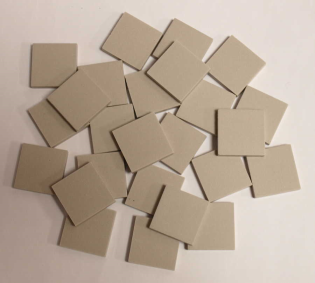 Grès Cérame 2 x 2 cm - Gris Perle, par 100g