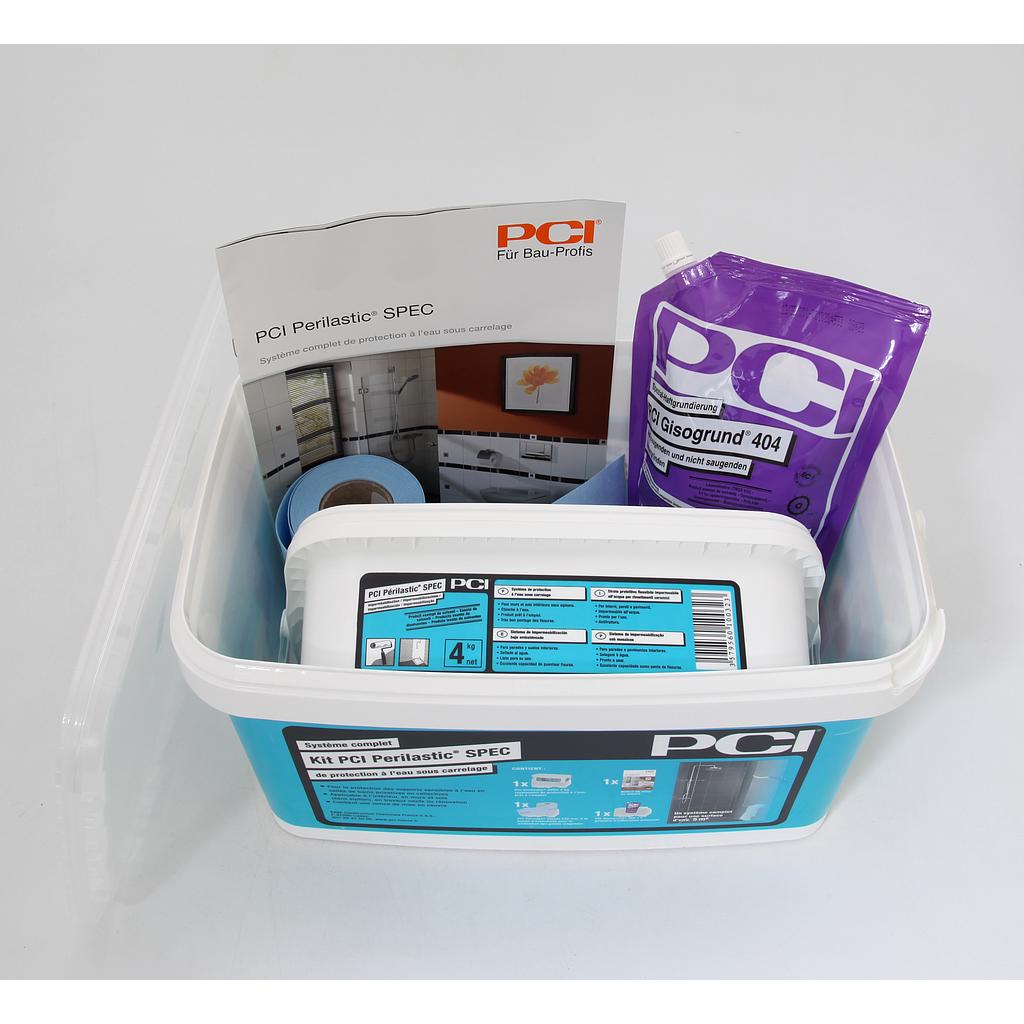 PCI Perilastic Kit 5 m² - ( SPEC+Bandes+Primaire )