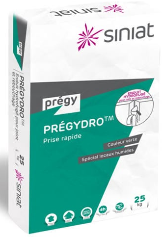 Enduit Prégydro - 25 kg