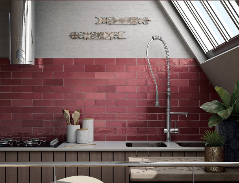 Faïence Artisan, 6.5 x 20 cm, Vendu au m², 1 Bte = 0.5 m²