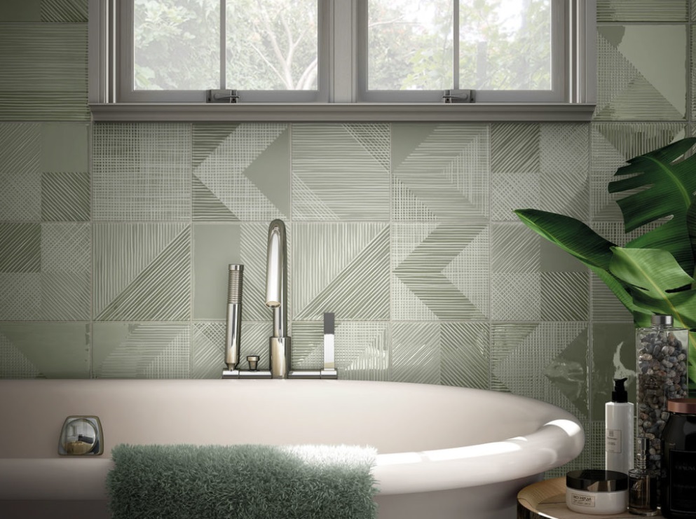 Faïence Fragments, 13.2 x 13.2 cm, Vendu au m², 1 Bte = 1 m²