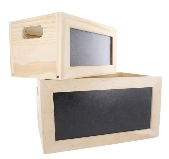 Panier avec Tableau, 11 x 12.5 x 19 cm