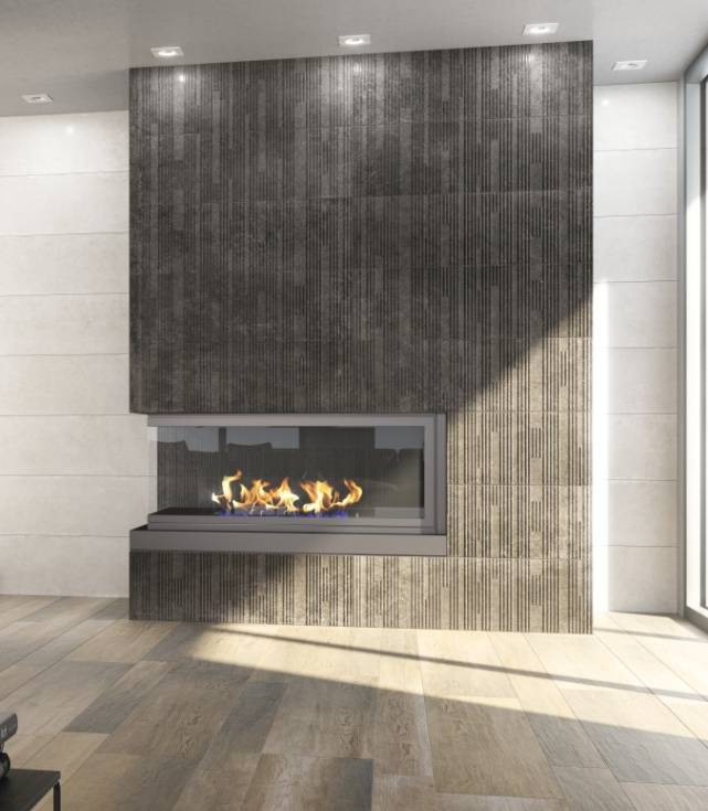 Faïence Yan, 31.5 x 100 cm, ep. 8.7 mm, Vendu au m², 1 Bte = 1.26 m²