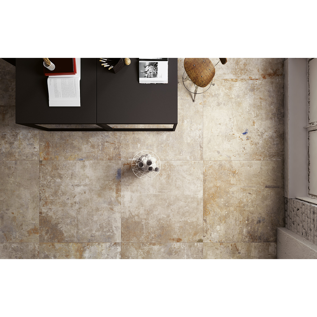 Grès Cérame Action, 120 x 120 cm, Ep. 6.5 mm, Vendu au m², 1 Bte = 2.88 m²