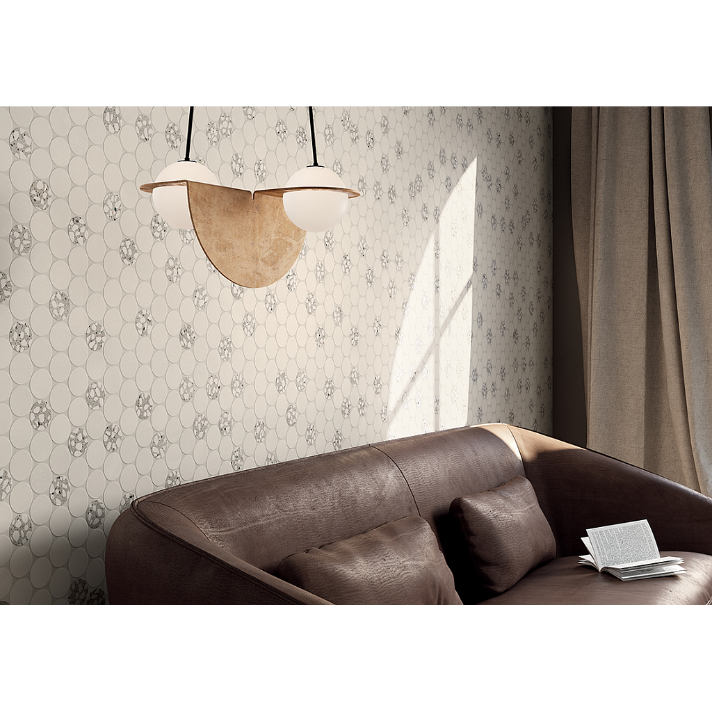 Mosaico Ball Shards, 29.1 x 33.6 cm, Ep. 6.5 cm, Vendu à la pièce, 1 Bte = 6 Pcs