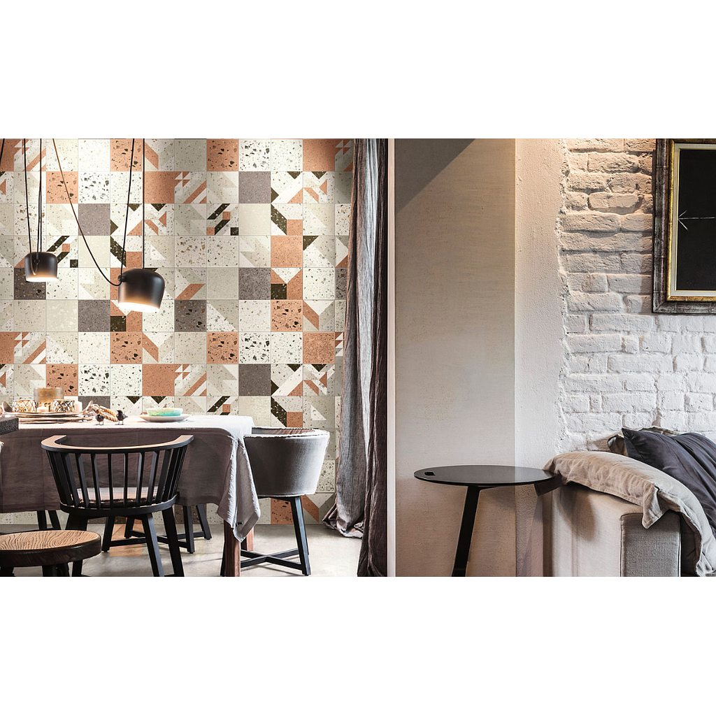 Faïence Arqui, 20 x 20 cm, Vendu au m², 1 Bte = 1.36 m²