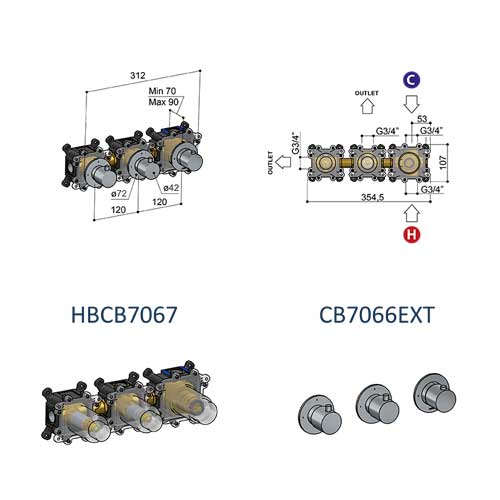 Corps Encastré - HBCB7067