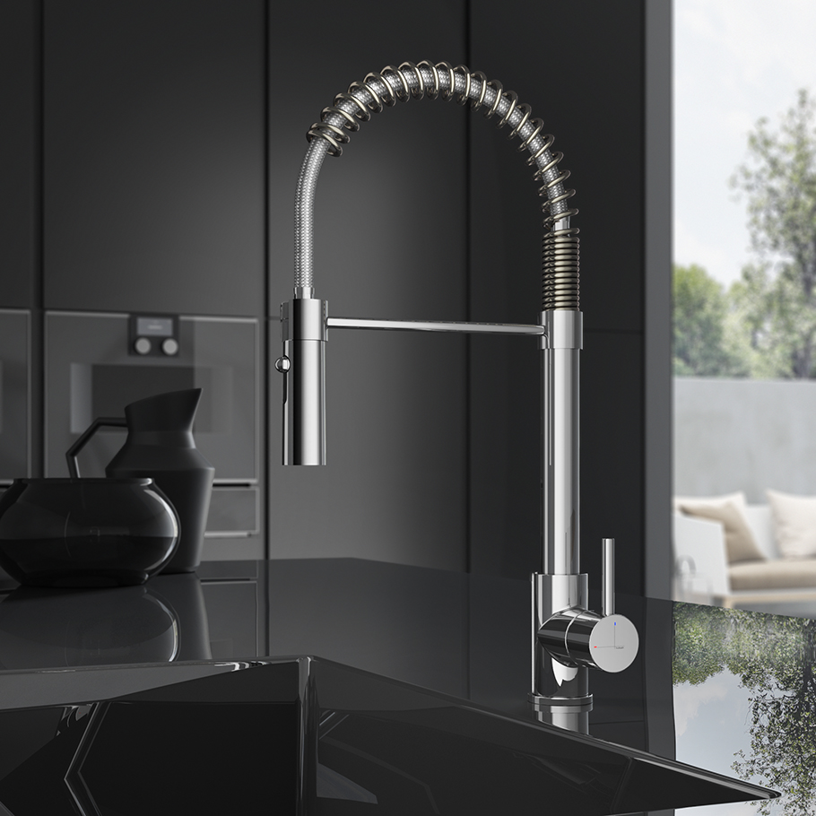 Fellow - Mitigeur Evier - Avec Douchette - FKM13