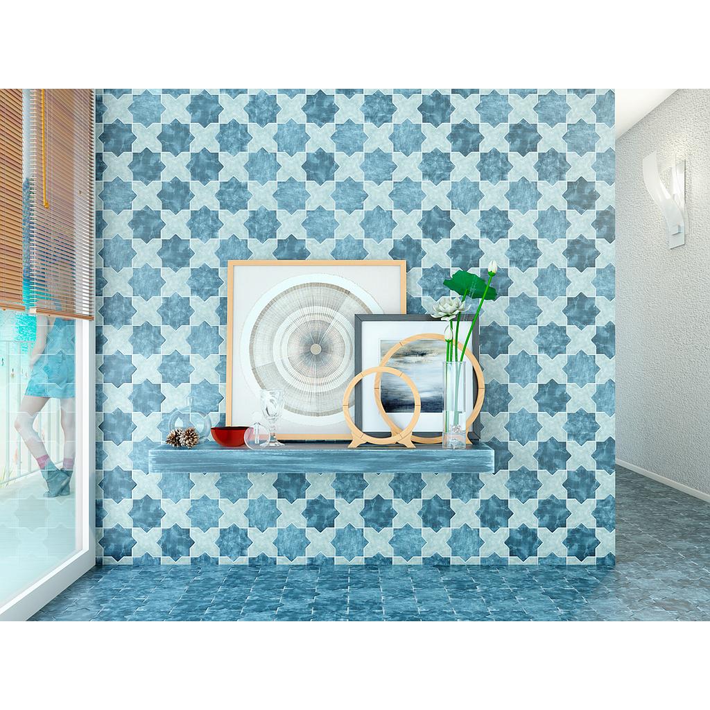 Faïence Becolors Uni, 13.6 x 13.6 cm, Vendu au m², 1 Bte = 0.50 m²