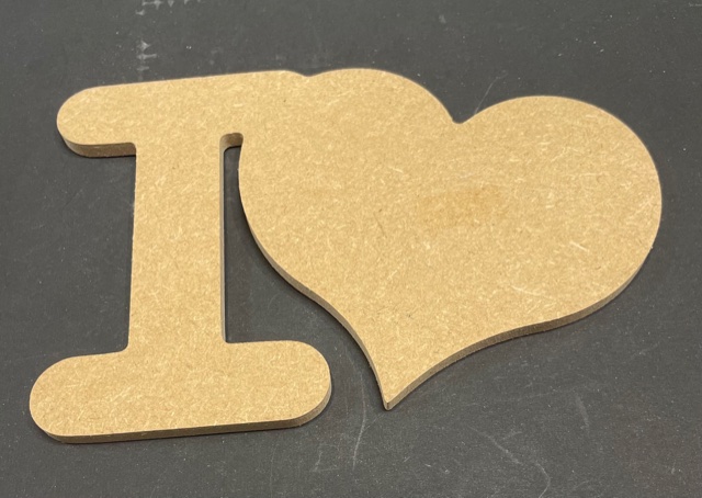 I Love 15 x 13 cm N°6