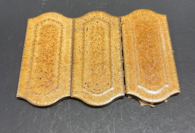 Grès Emaillée 4 x 8 cm - Marron, Par 100g