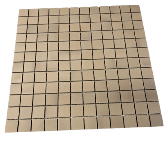 Grès Cérame 2,5 x 2,5 cm - 0341 Coral Brown, Par 100 gr