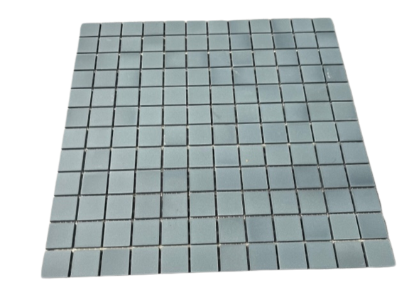 Grès Cérame 2,5 x 2,5 cm - 0116 Bleu, à la plaque 