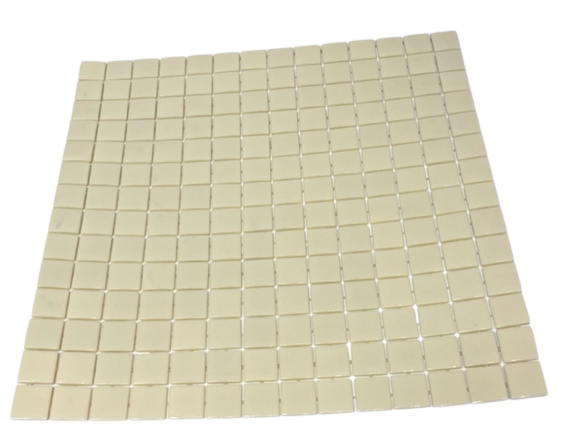 Pate de verre 332 - 2,3 x 2,3 cm, à la plaque 