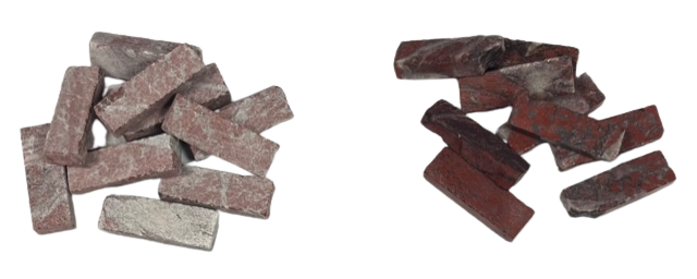 Marbre Claret Red ( Rouge Bordeaux ) 2,8 cm - Par 100 gr