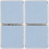 Grès Cérame Paray 2 x 2 cm - Bleu Pastel, Vendu à la boîte de 20kg