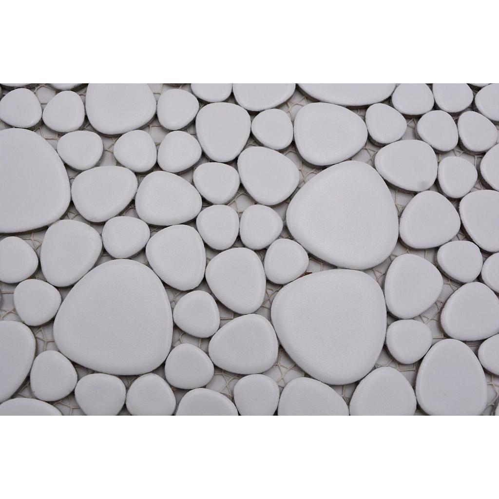 Galets Japonais - Blanc Mat, Par 100 g