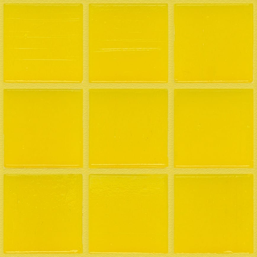 Pate de Verre Unilis 2 x 2 cm - 202 Jaune D'or, Par 100 g