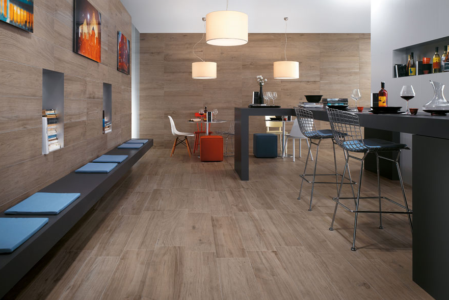 Grès Cérame Etic Rectifié, 22.5 x 90 cm, Vendu au m², 1 Bte = 1.21 m²