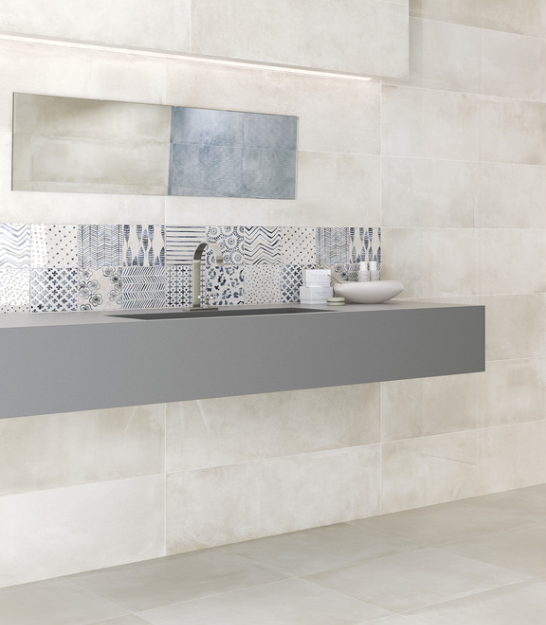 Faïence Pénélope, 31.5 x 100 cm, Vendu au m², 1 Bte = 1.26 m² 