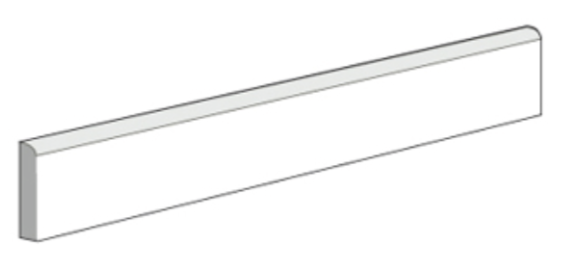 Plinthe Uni Azulej, 4.7 x 20 cm, 1 Bte = 2 ml