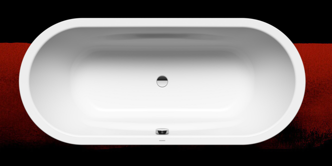 Baignoire Vaio Duo Oval, Acier Émaillé