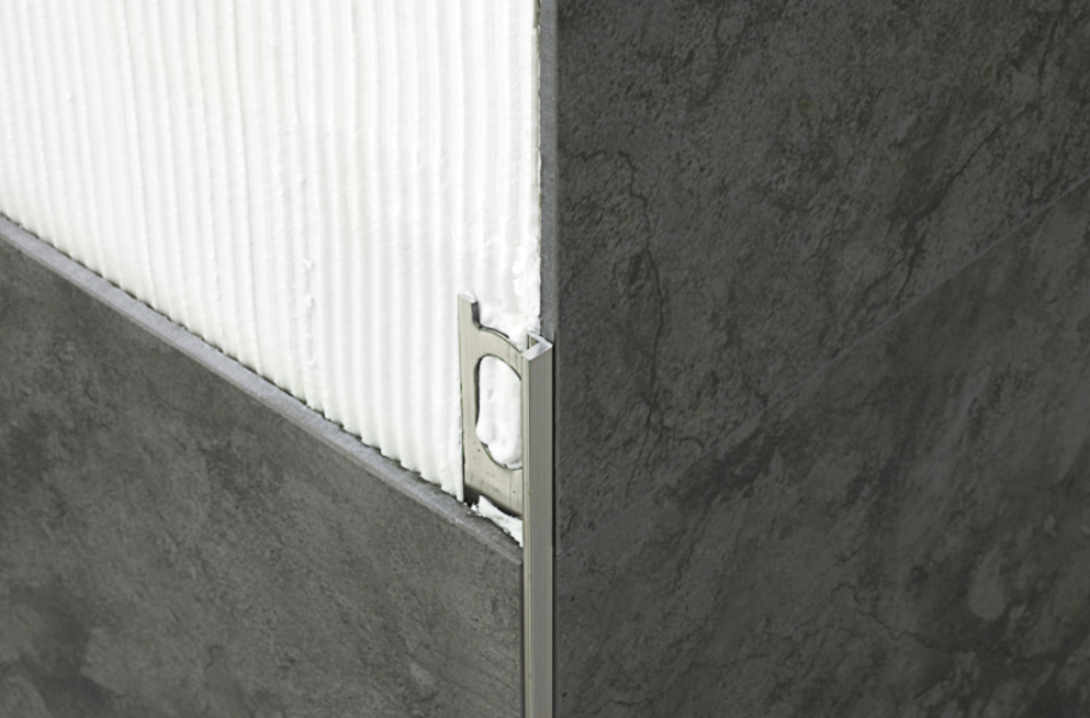 ZBS / - Profilé bords droits - ProAngle - Alu Brillant Satiné - 2.70 ml