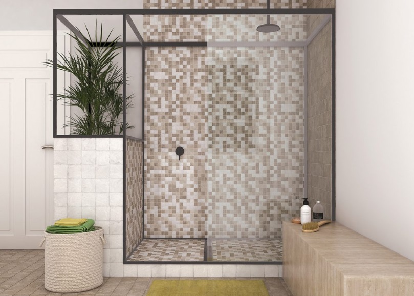 Mosaic Alpstone, 30.5 x 30.5 cm, Vendu à la pièce, 1 Bte = 10 pièces