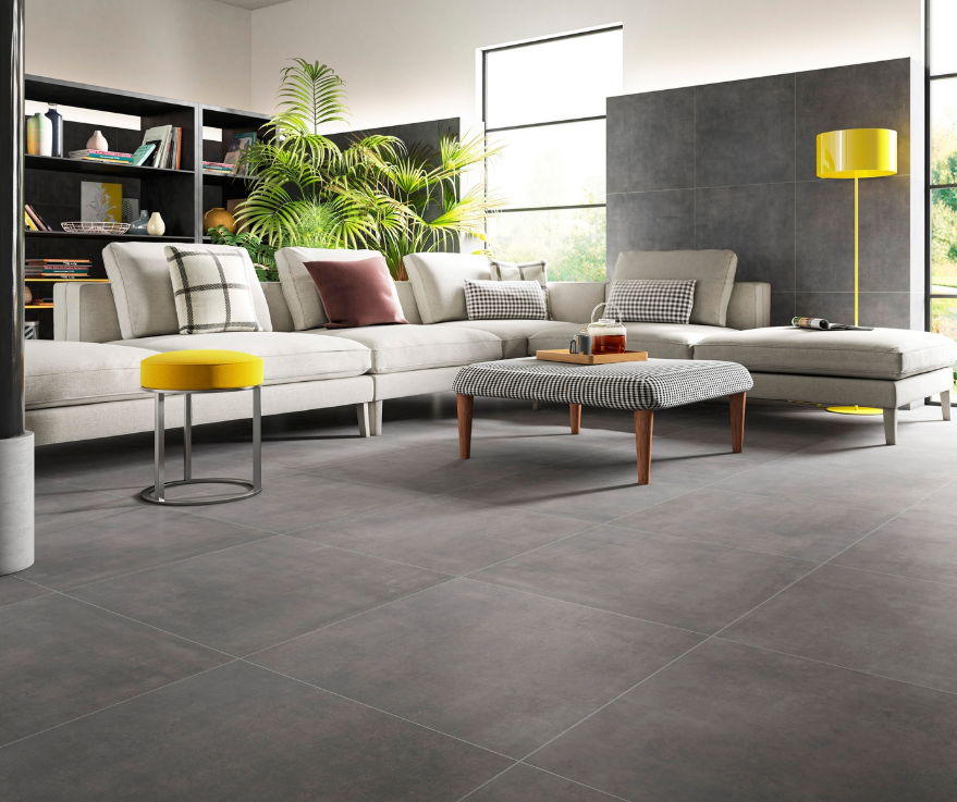 Grès cérame Flow RECTIFIE, 60 x 60 cm, Vendu au m², 1 Bte = 1.44 m²