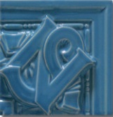 Motif Nord Sud " Bleu de Chine " 