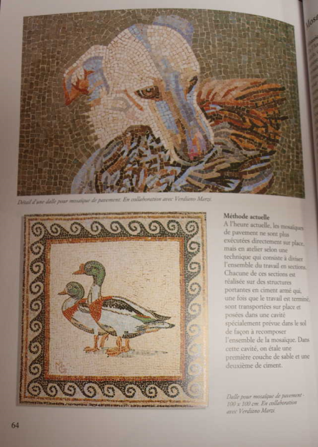 La Mosaïque, Historique, Matériaux et Techniques