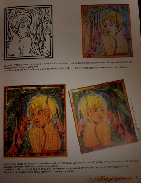 Livre 101 Dessins Interprétés en Mosaique + CD inclus