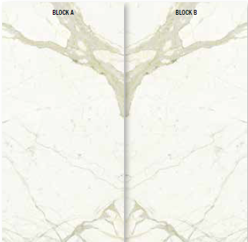Calacatta Block A et B